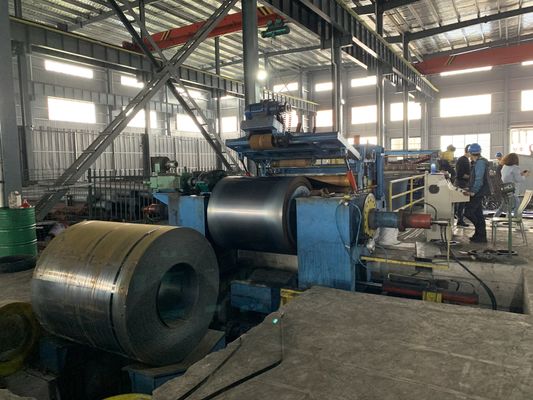 Bobine en acier automatique hydraulique lourde de Decoiler fendant la ligne 3-10mm