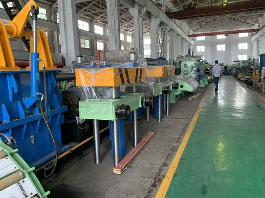 Ligne de fente automatique de tôle d'acier de la machine 3mm en métal de découpeuse d'acier au carbone