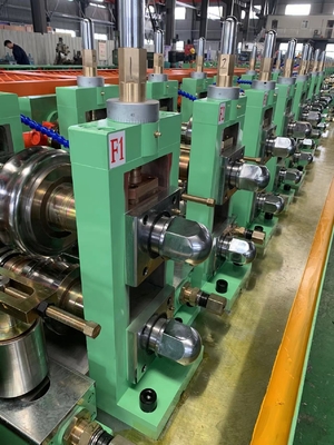 60m / L'à haute fréquence minimum a soudé la ligne 10m de moulin de tube pour le tuyau rond de place