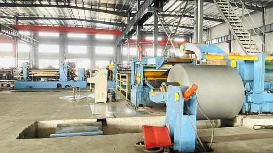 machine de fente de tôle de 1800mm avec le type lourd Decoiler hydraulique