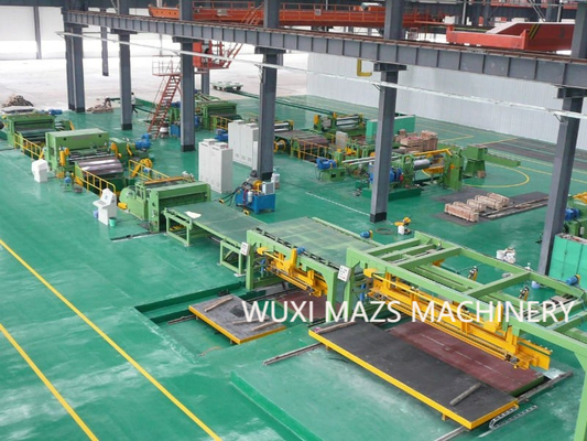 Automation de mA 4X1800mm pour la coupe d'acier inoxydable – lignes noircissantes de la longueur avec à haute précision
