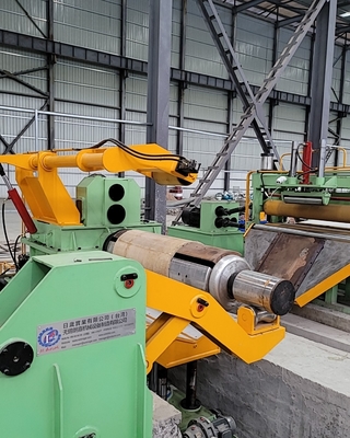 Machine de fente de tôle d'acier de la garantie 7.5KW de 1 an
