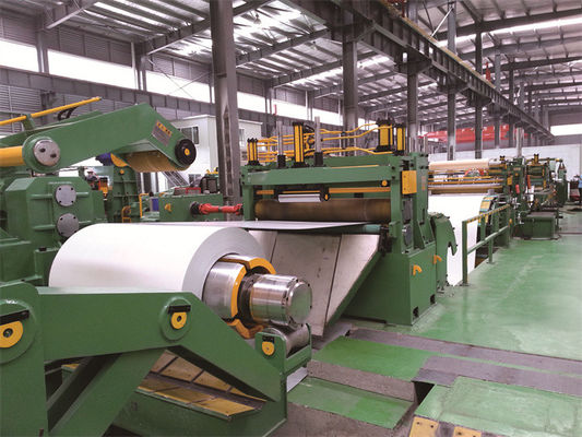 Machine de fente en acier de bobine du GI PPGI, ligne 80m/min de fente à grande vitesse