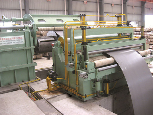 machine de fente en acier de bobine de 3-12mm, machine de fente de la haute précision 350KW