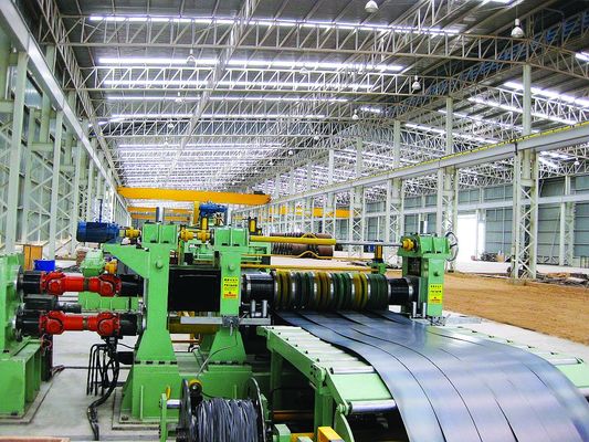 machine de fente de haute précision de tôle de l'acier 30m/min