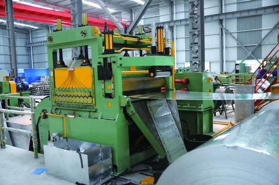 machine de fente de haute précision de tôle de l'acier 30m/min