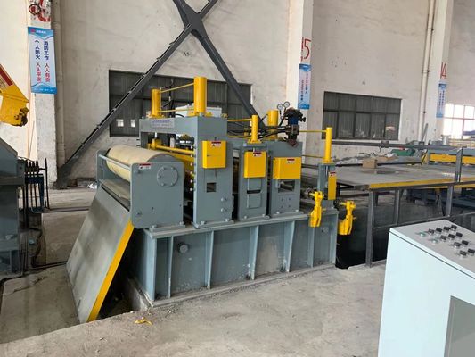 machine de fente en acier de bobine de 100m/min Q195 Q235 Q345