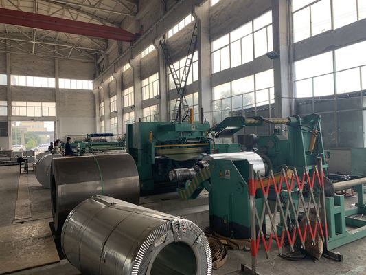 machine de fente réglable de bobine en métal de 80m/min 0.4-4mm