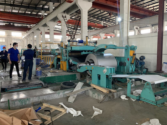 bobine en acier du centre de détection et de contrôle PPGI de 0.3-2mm HRC fendant la ligne machine