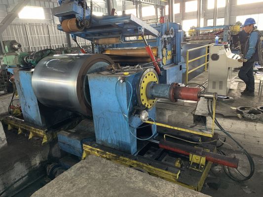 machine de fente 60m/min à grande vitesse avec Decoiler hydraulique lourd
